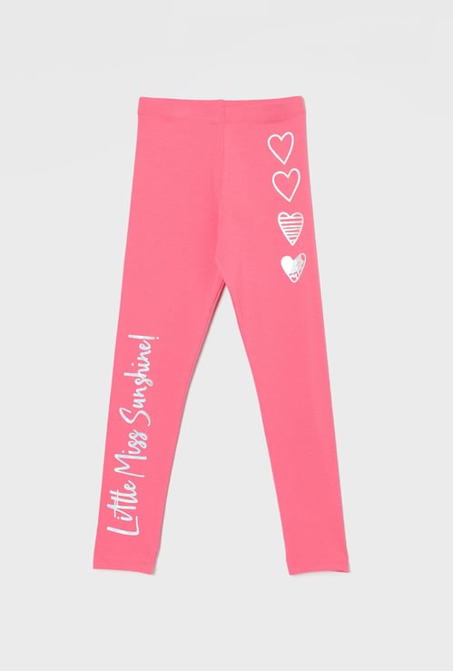 FAME FOREVER Girls Printed Leggings
