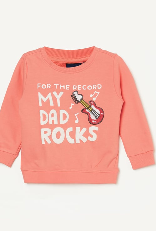 JUNIORS Boys Graphic Print Sweatshirt