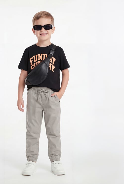 FAME FOREVER Boys Solid Joggers