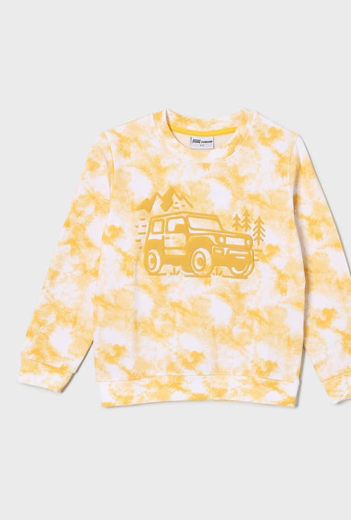 FAME FOREVER Boys Graphic Print Sweatshirt
