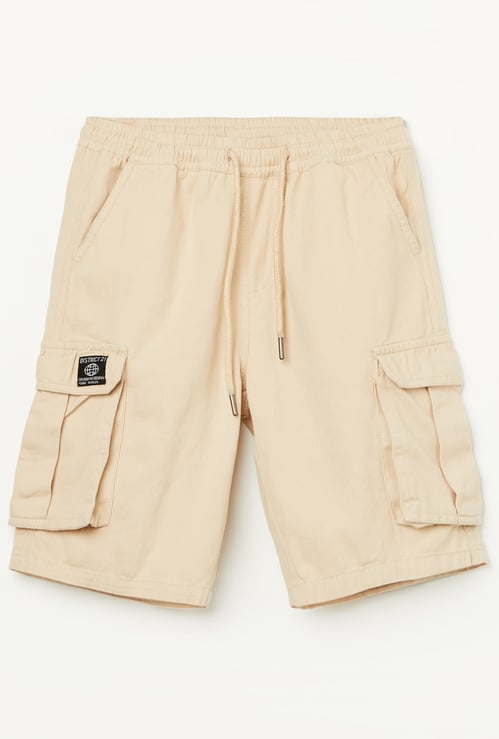 FAME FOREVER Boys Solid Cargo Shorts