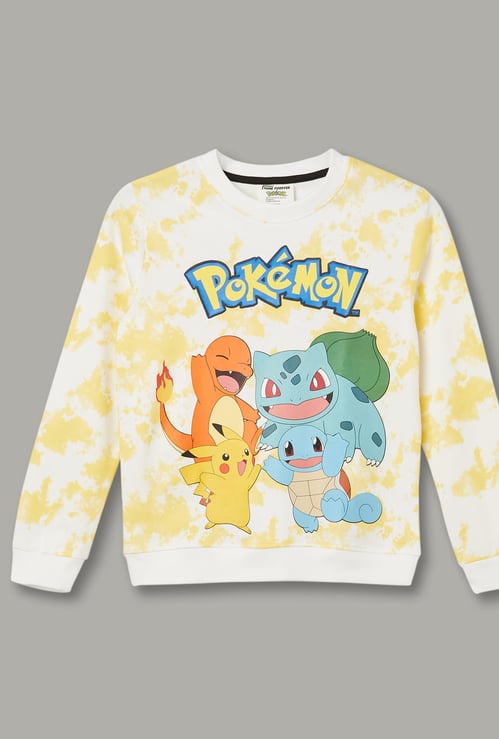 FAME FOREVER Boys Pokemon Print Sweatshirt