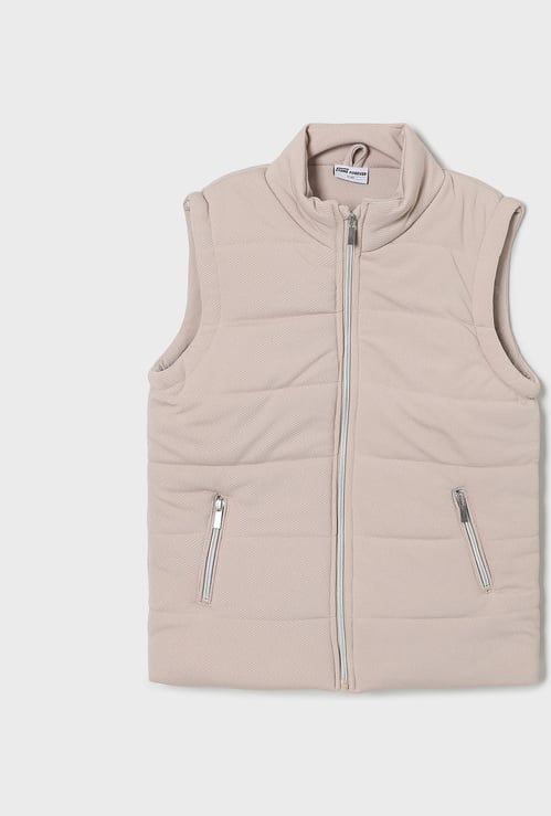 FAME FOREVER Boys Textured Gilet