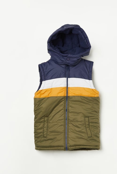 FAME FOREVER Boys Colourblock Gilet