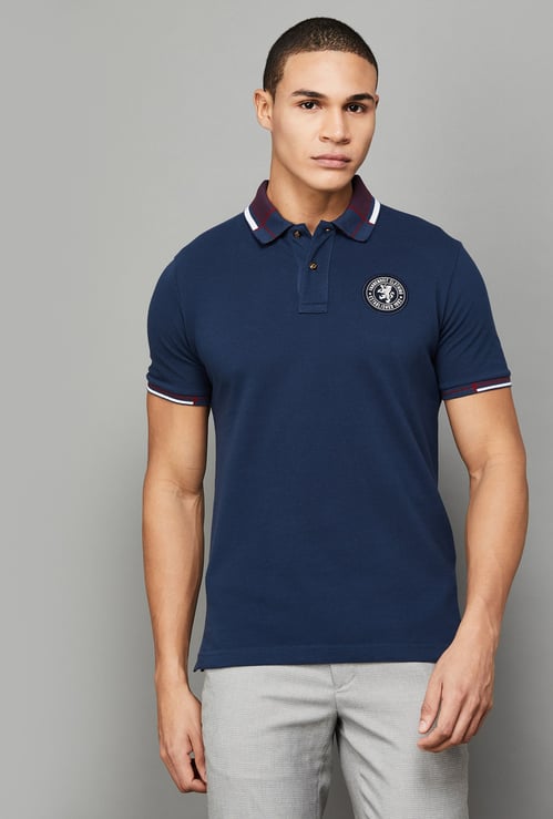 FAHRENHEIT Solid Polo T-shirt