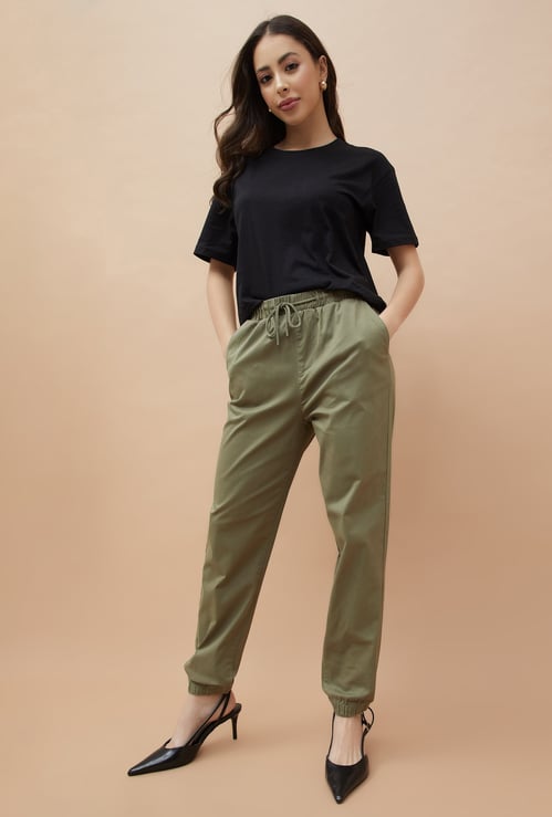 FAME FOREVER Solid Pants