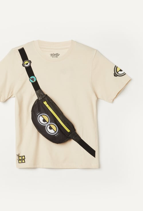 KIDSVILLE Boys Minions Waistbag T-shirt