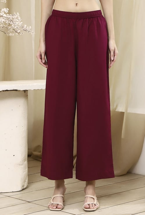 BIBA Solid Palazzos
