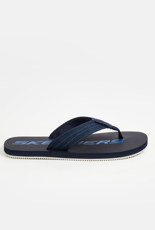 SKECHERS Courtwald Printed Flip-Flops