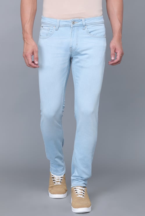 SPYKAR Washed Skinny Fit Jeans