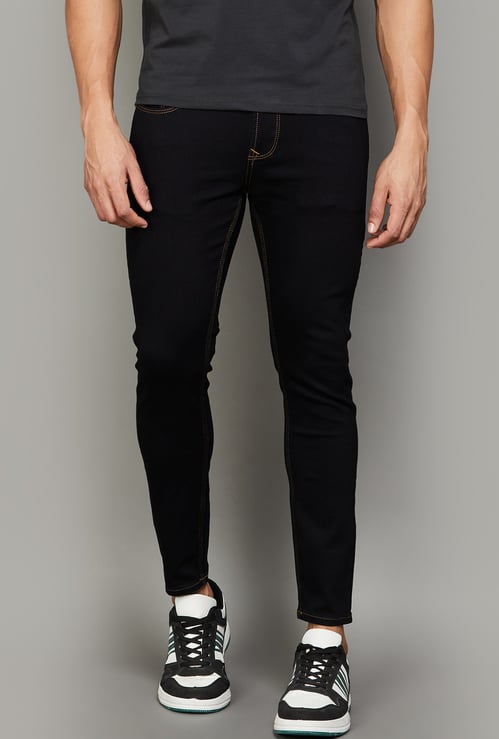 SPYKAR Washed Slim Fit Jeans