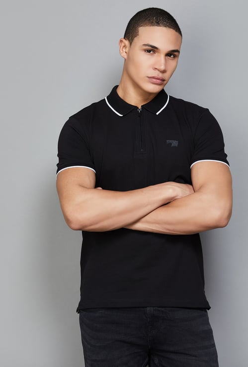 SPYKAR Solid Polo T-shirt