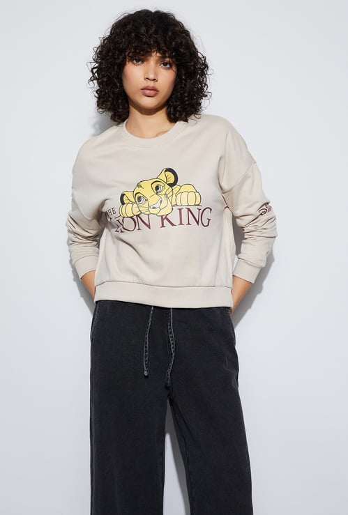 GINGER The Lion King Print Sweatshirt