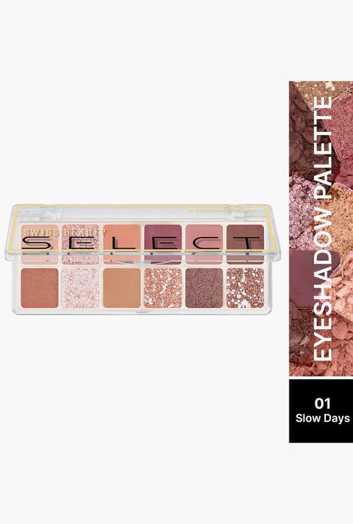 SWISS BEAUTY Select Eyeshadow Palette - Slow Days - 10g