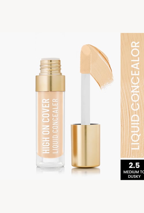 SWISS BEAUTY Select High On Cover Liquid Concealer - 2.5 Medium to Dusky - 5.5ml