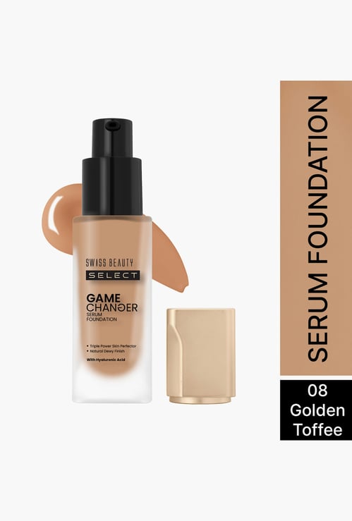 SWISS BEAUTY Select Game Changer Serum Foundation - 08 Golden Toffee - 30g