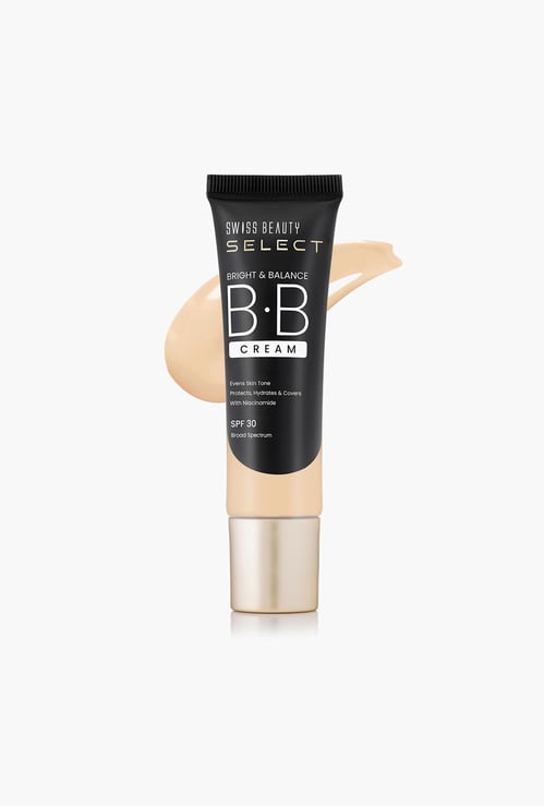 SWISS BEAUTY Select Bright & Balance BB Cream - Butter Nude - 30g