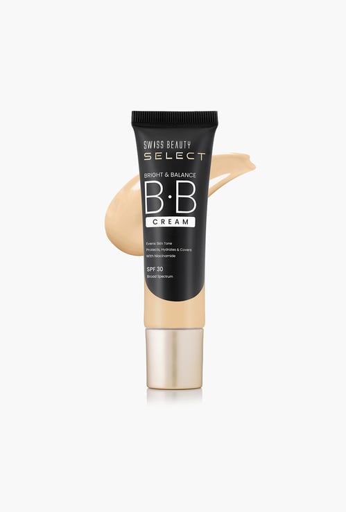 SWISS BEAUTY Select Bright & Balance BB Cream - Creamy Ginger - 30g