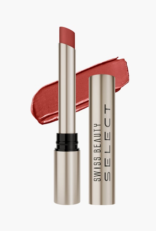 SWISS BEAUTY Select High On Shine Lipstick- 05 Royale Red - 1g