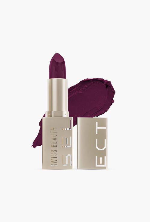 SWISS BEAUTY Creme Touch Lipstick - 12 Merlot Wine - 4g