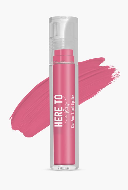 SWISS BEAUTY Here To Stay Kiss-Proof Liquid Lipstick - 3 ml