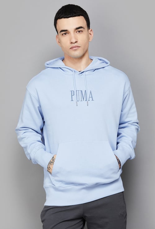 PUMA Embroidered Relaxed Fit Hoodie