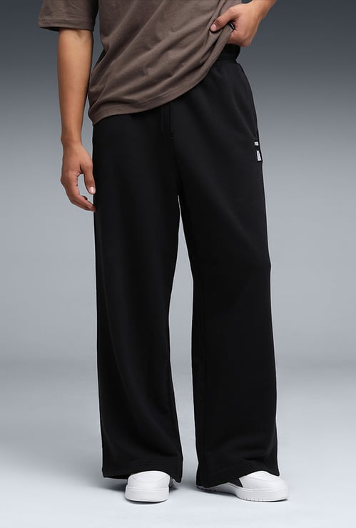 PUMA Graphic Print Elasticated Sports Track Pants