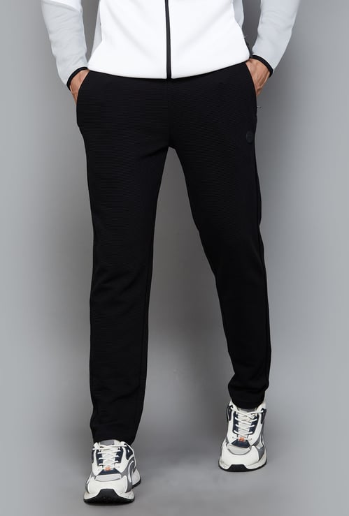 PUMA Textured Elasticated Track Pants