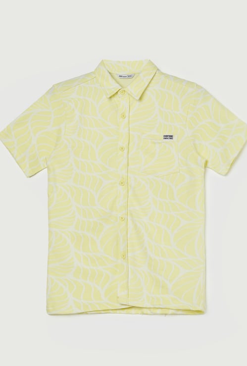 FAME FOREVER Boys Printed Shirt