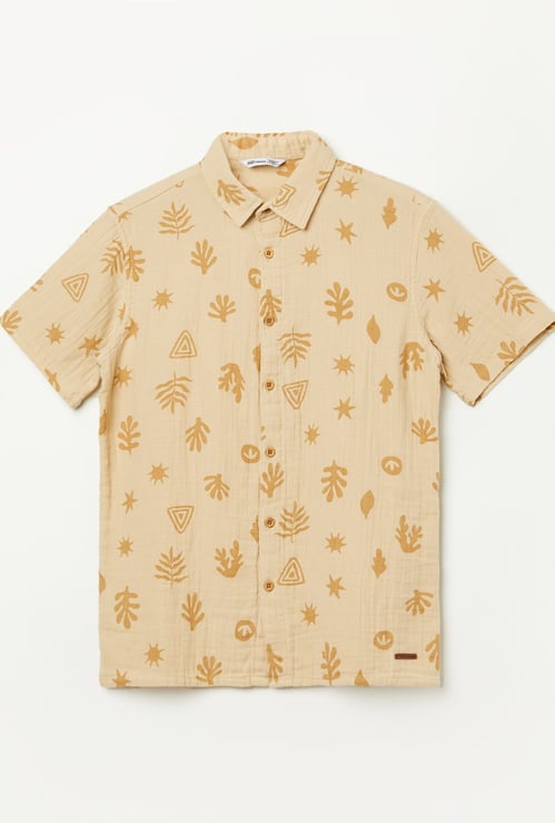 FAME FOREVER Boys Printed Shirt