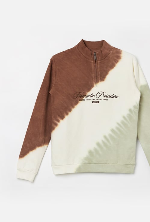 FAME FOREVER Boys Tie & Dye Sweatshirt