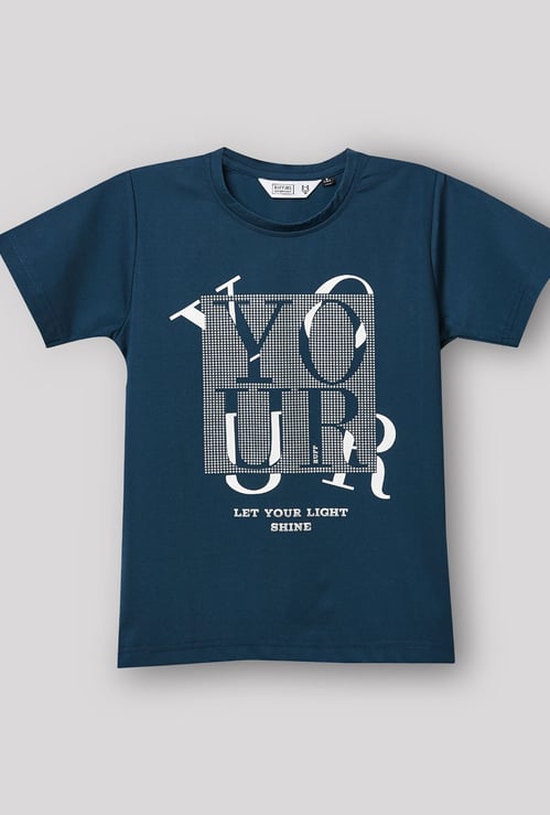 RUFF KIDS Boys Graphic Print T-shirt