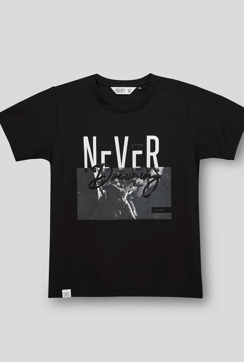 RUFF KIDS Boys Graphic Print T-shirt
