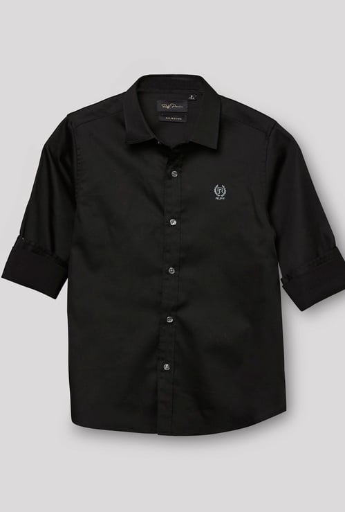 RUFF KIDS Boys Solid Shirt