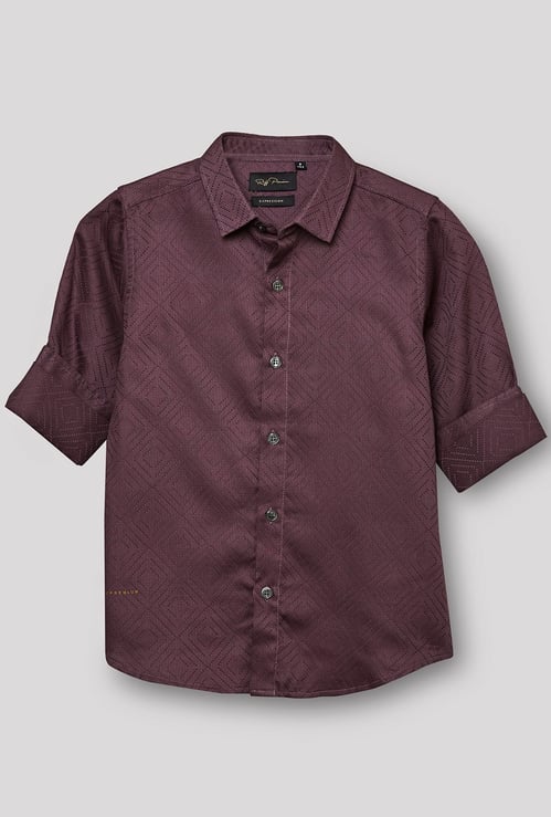 RUFF KIDS Boys Patterned Shirt