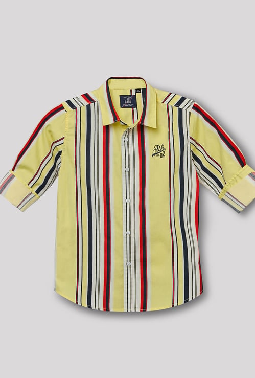 RUFF KIDS Boys Striped Shirt