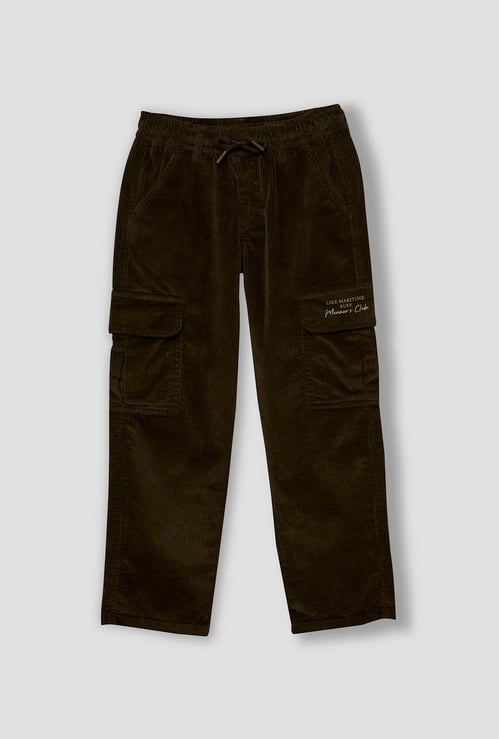 RUFF KIDS Boys Corduroy Cargos