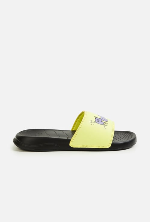 PUMA Boys Printed Sliders