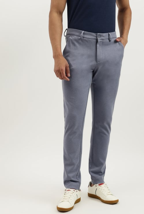 UNITED COLORS OF BENETTON Solid Regular Fit Trousers