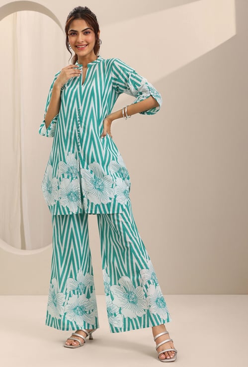 LIBAS Chevron Print Co-Ord Set
