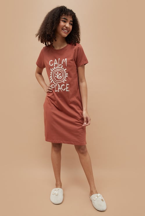 GINGER Printed Night Dress