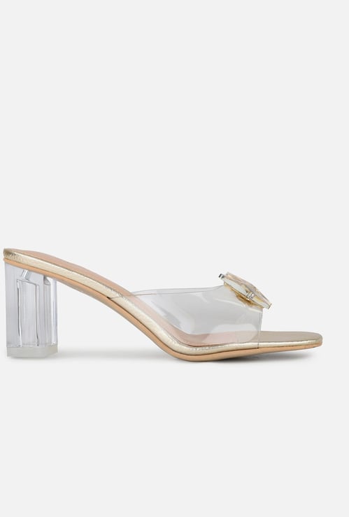 INC.5 Embellished Block Heels