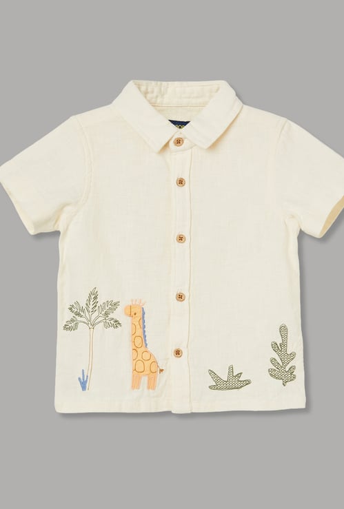 JUNIORS Embroidered Shirt