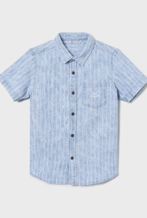 FAME FOREVER Boys Striped Shirt