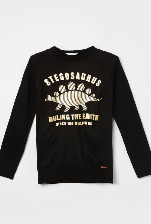 FAME FOREVER Boys Printed Sweater