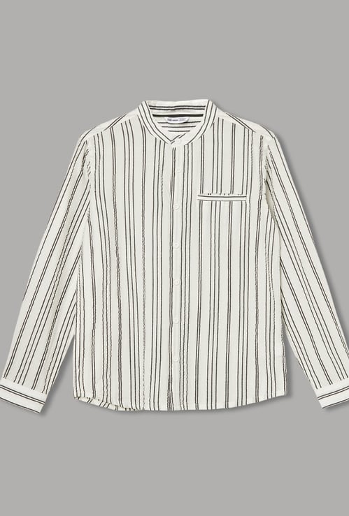 FAME FOREVER Striped Shirt