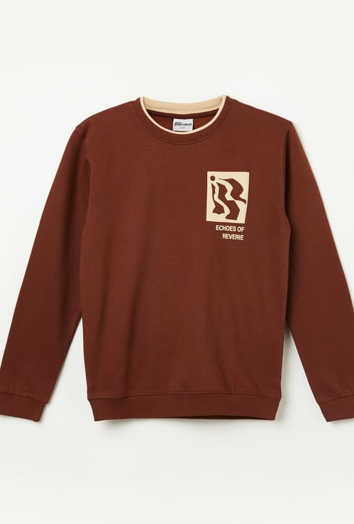 FAME FOREVER Boys Printed Sweatshirt