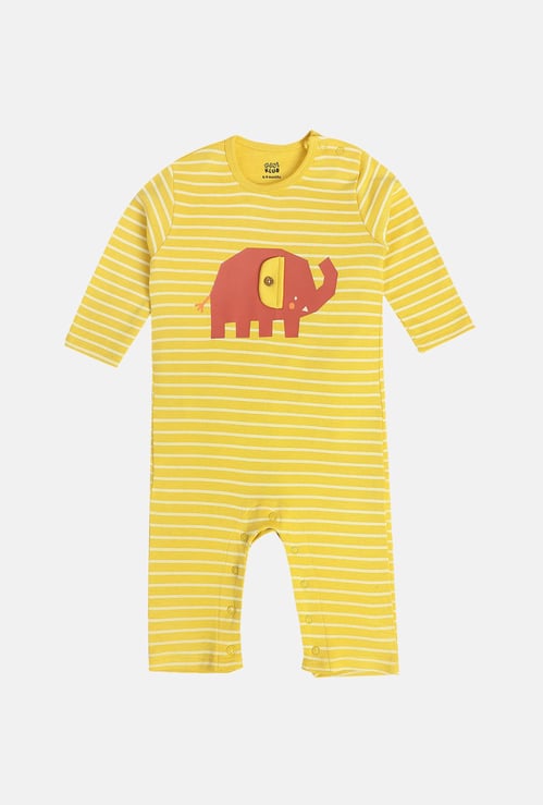 FS MINI KLUB Boys Striped Romper