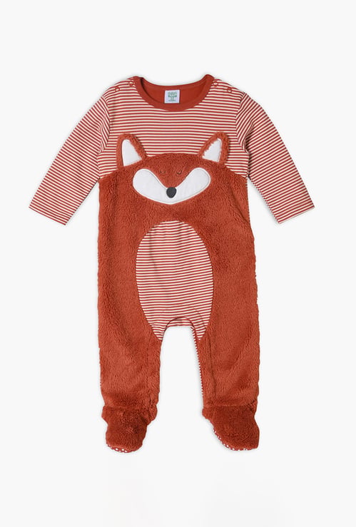 FS MINI KLUB Boys Fox Footed Sleepsuit