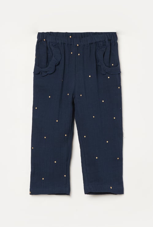 FS MINI KLUB Girls Woven Trousers